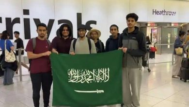 L'équipe nationale saoudienne de mathématiques arrive au Royaume-Uni pour les Olympiades 2024