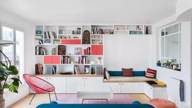 Les 5 tendances du salon en 2025 selon les designers : adieu la télévision