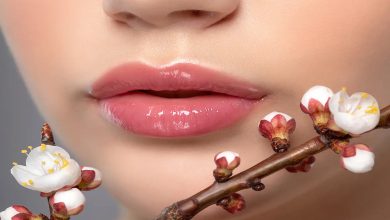 Les lèvres saines et belles