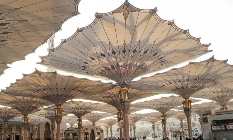 Les auvents de la mosquée du Prophète : chef-d’œuvre architectural