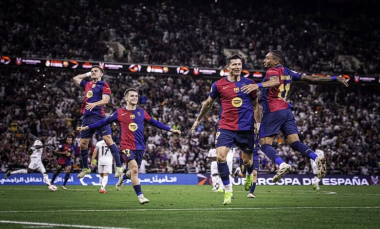 Le FC Barcelone, champion de la Supercoupe d’Espagne 2026
