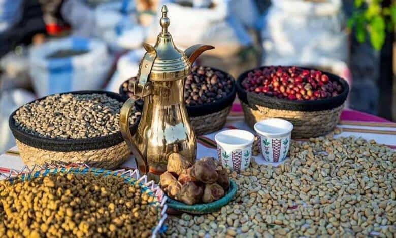 Coin du café saoudien au Festival de Jazan 2026