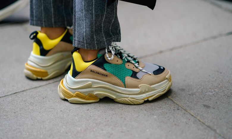 Les chunky sneakers : une mode persistante