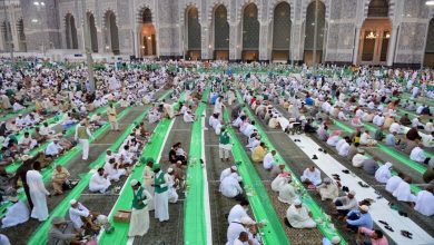 Tables d’iftar à la Grande Mosquée