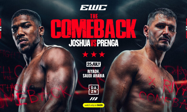 Riyad accueille un combat mondial intitulé “Le Retour”