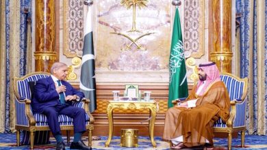 Le prince héritier rencontre le Premier ministre du Pakistan