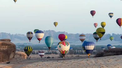 Montgolfières à AlUla : des vues spectaculaires depuis le ciel