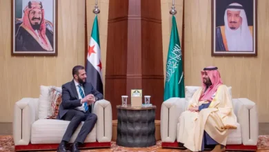 Mohammed ben Salmane reçoit Ahmad al-Sharaa