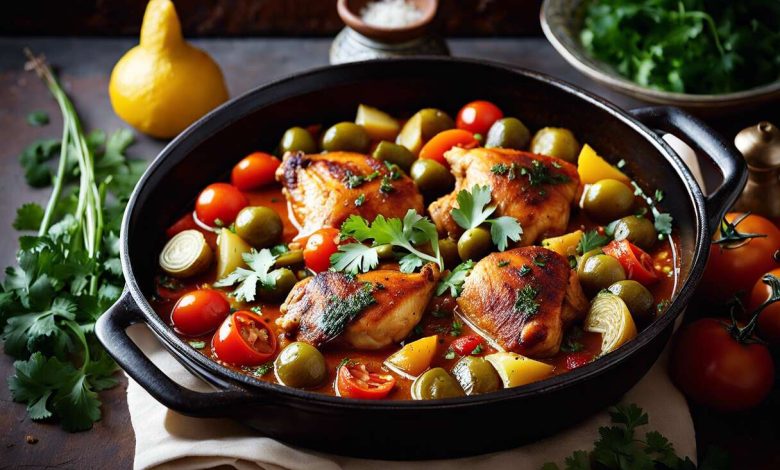 Yakhni de Poulet et Légumes à la Méthode du Golfe