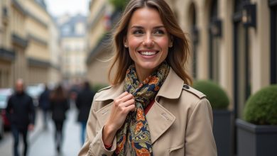 Le retour des foulards dans la mode en 2026