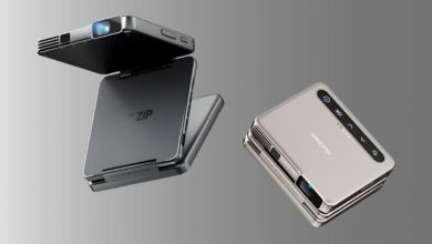 Projecteur Zip d’Aurzen : une technologie pliable compacte