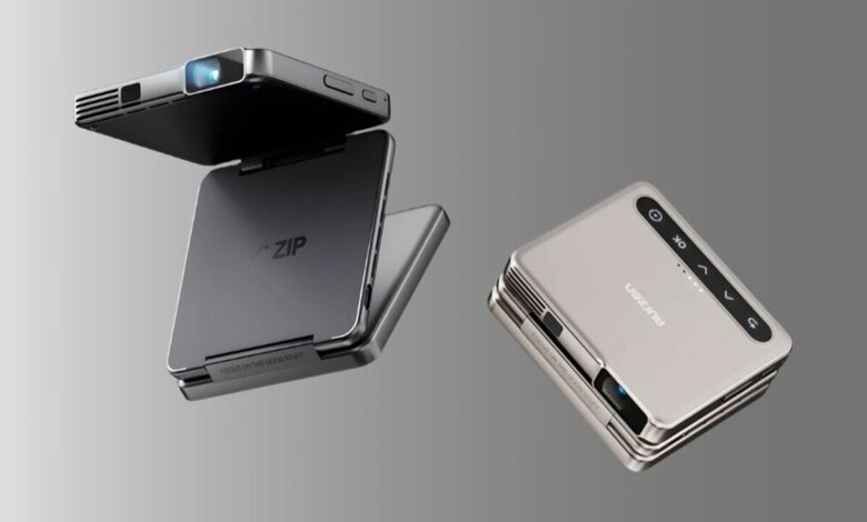 Projecteur Zip d’Aurzen : une technologie pliable compacte