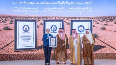 Le complexe des pépinières d’Al-Jouf décroche un record Guinness