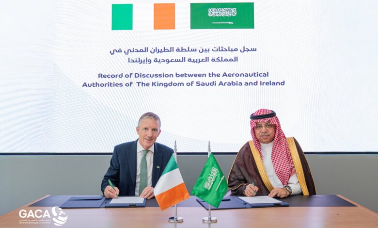 L’Arabie saoudite et l’Irlande renforcent la coopération aérienne