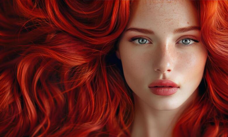 Les cheveux rouges dominent les tendances beauté en 2026