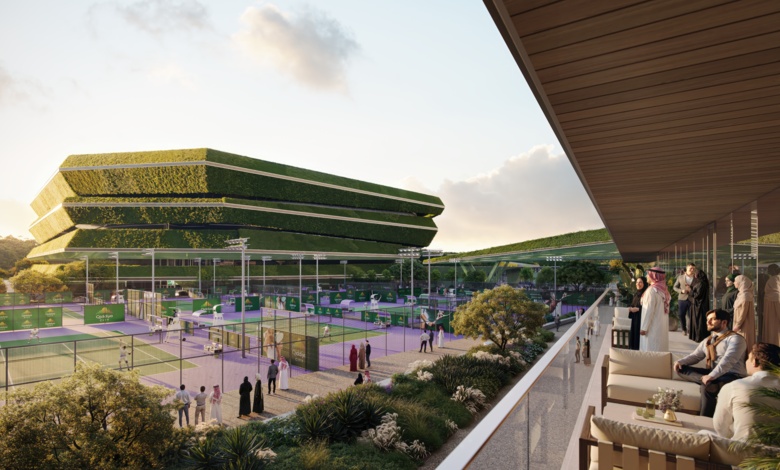 Lancement du Centre national de tennis à Qiddiya