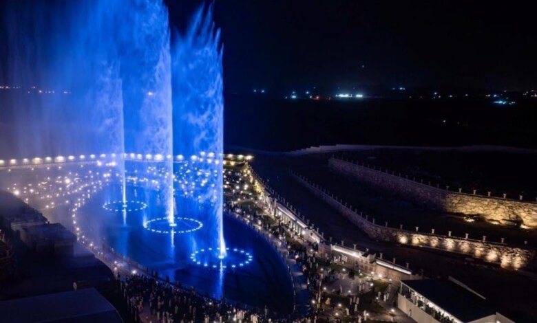 Le complexe Al Wadi inaugure une fontaine record à Asir