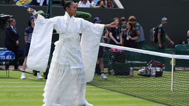Naomi Osaka réinvente l’élégance sportive à Wimbledon