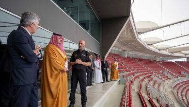 Le ministre saoudien de l’Intérieur visite le stade Riyadh Air Metropolitano à Madrid