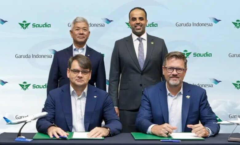 Saudia et Garuda Indonesia renforcent leur partenariat stratégique