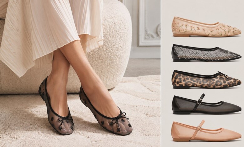 Les Mesh Flats : l’une des grandes tendances mode de 2026