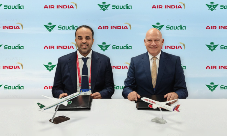 Saudia et Air India signent un accord pour renforcer leur coopération et la connectivité aérienne entre l’Arabie saoudite et l’Inde.