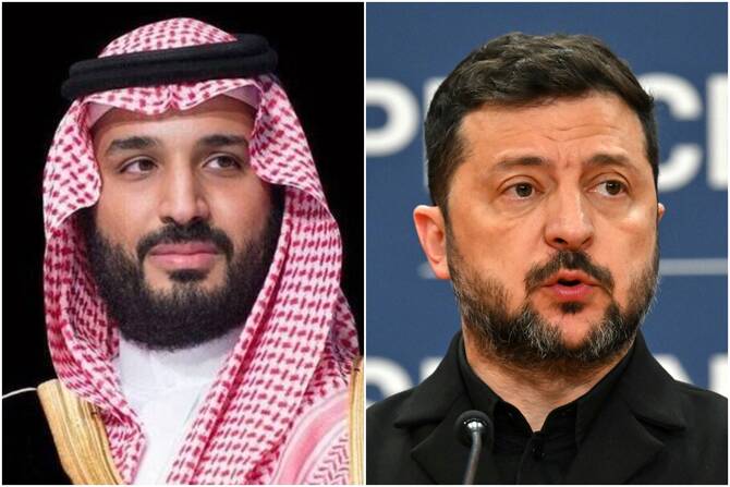 Mohammed ben Salmane et Volodymyr Zelensky discutent des évolutions régionales et internationales