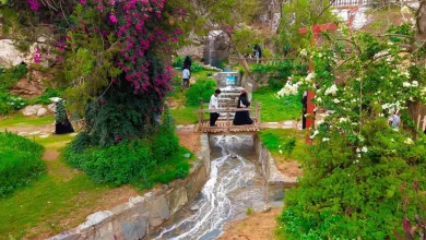 Cascades et ruisseaux renforcent l’attrait du Jardin de la Lavande à Raghadan