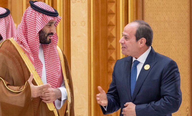 Mohammed ben Salmane rencontre le président Al-Sissi au Caire