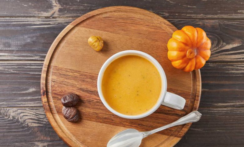 Soupe réconfortante d'automne pour booster l'immunité