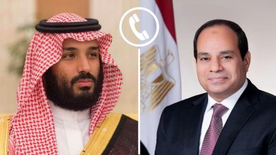 Un entretien téléphonique entre le prince héritier et le président Sissi