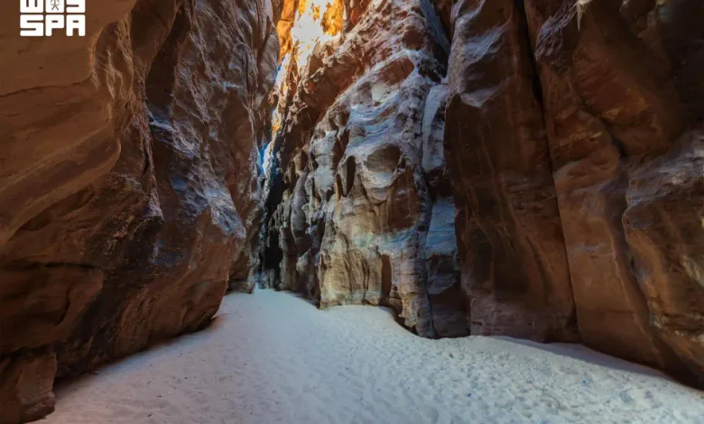 Les montagnes occidentales de Tabuk : des passages rocheux et des paysages géologiques fascinants